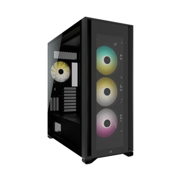 Corsair iCUE 7000X RGB Tempered Glass Full-Tower ATX PC Case — Black(CC-9011226-WW)