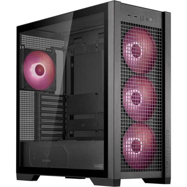 Asus Tuf Gaming GT302 ARGB Mid-Tower ATX Case - Black