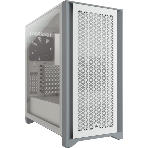 4000D AIRFLOW Tempered Glass Mid-Tower ATX Case — White