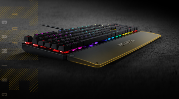 Asus Tuf Gaming K3 RGB Mechanical Keyboard - Red Linear Switch - Image 2