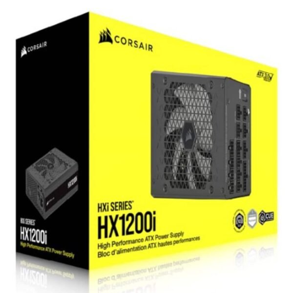 Corsair HX1200i Fully Modular Ultra-Low Noise Platinum ATX 1200-Watt PC Power Supply (UK) - Image 3