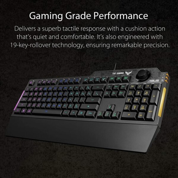 Asus Tuf Gaming K1 RGB Keyboard - Image 4