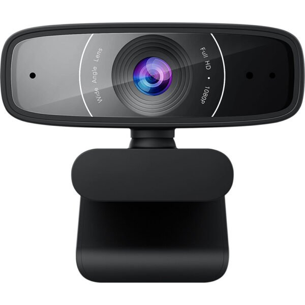 ASUS Webcam C3 USB camera with 1080p 30 FPS Recording, Beamforming Microphone