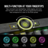Corsair K100 RGB Optical-Mechanical Gaming Keyboard — CORSAIR OPX Switch — Black - Image 2