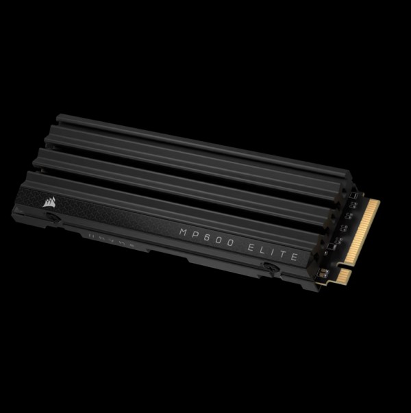 Corsair MP600 ELITE 2TB PCIe Gen4 x4 NVMe 1.4 M.2 SSD with Heatsink - Image 2