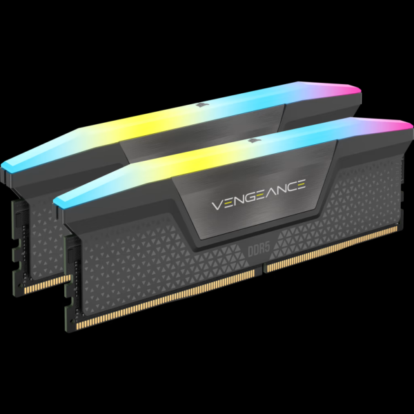 Corsair VENGEANCE® RGB 32GB (2x16GB) DDR5 DRAM 5200MT/s CL40 AMD EXPO & Intel XMP Memory Kit