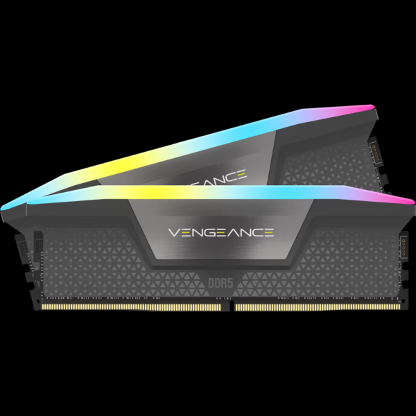 Corsair VENGEANCE® RGB 32GB (2x16GB) DDR5 DRAM 5200MT/s CL40 AMD EXPO & Intel XMP Memory Kit - Image 2