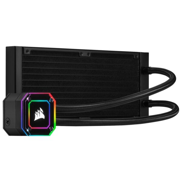 Corsair iCUE H100i Elite Capellix Liquid CPU Cooler - Black - Image 2