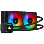 Corsair iCUE H100i Elite Capellix Liquid CPU Cooler - Black