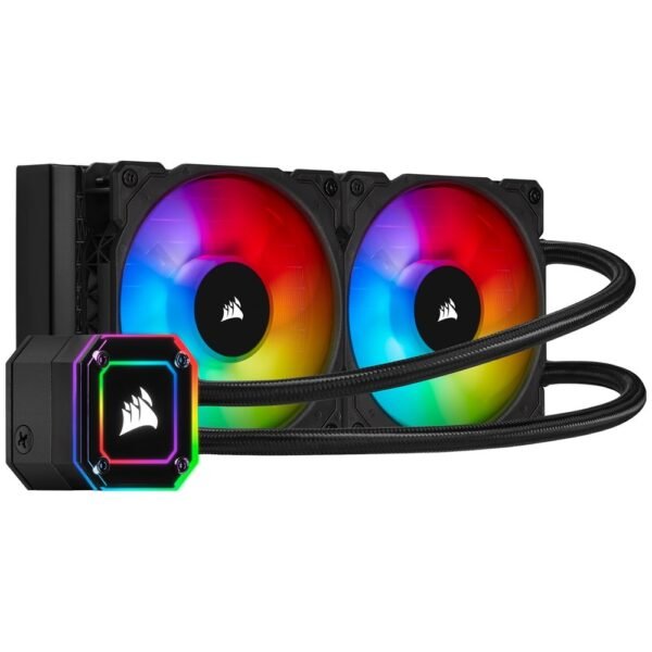 Corsair iCUE H100i Elite Capellix Liquid CPU Cooler - Black