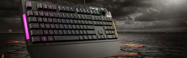 Asus Tuf Gaming K1 RGB Keyboard - Image 3